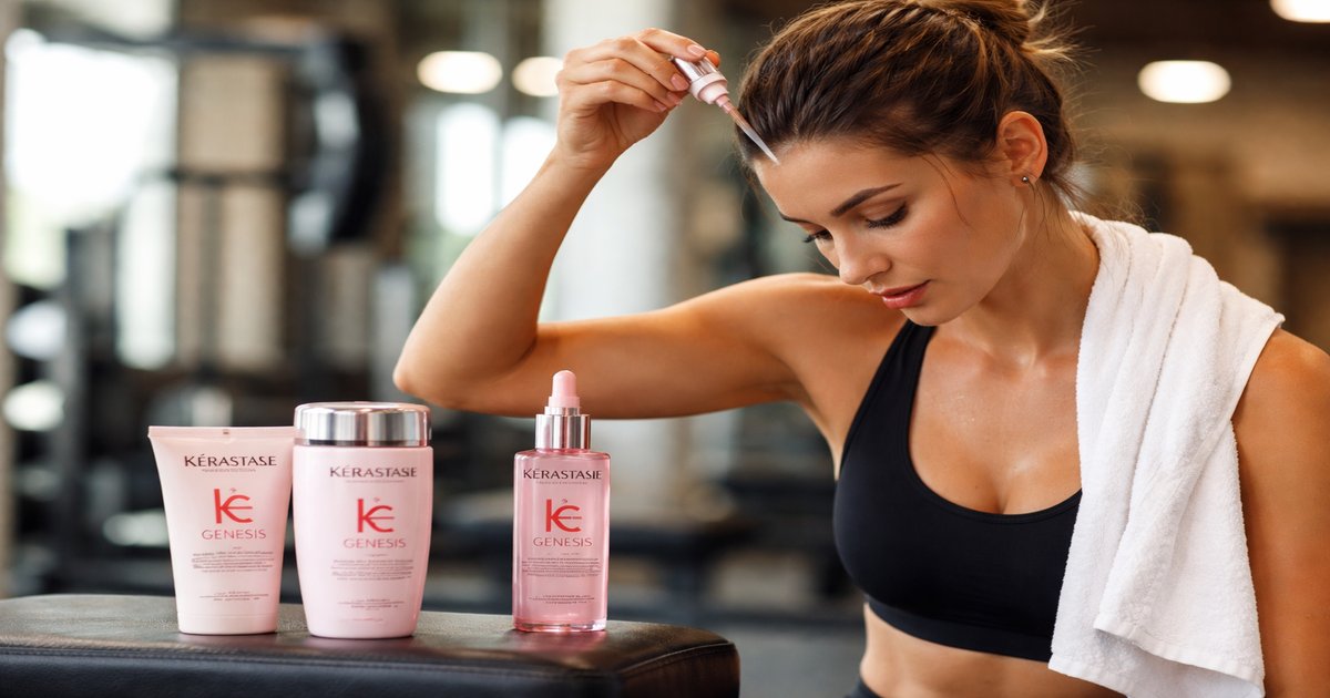 kerastase products in use