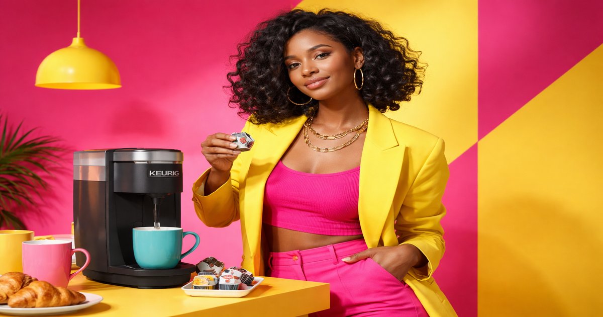 keurig in use