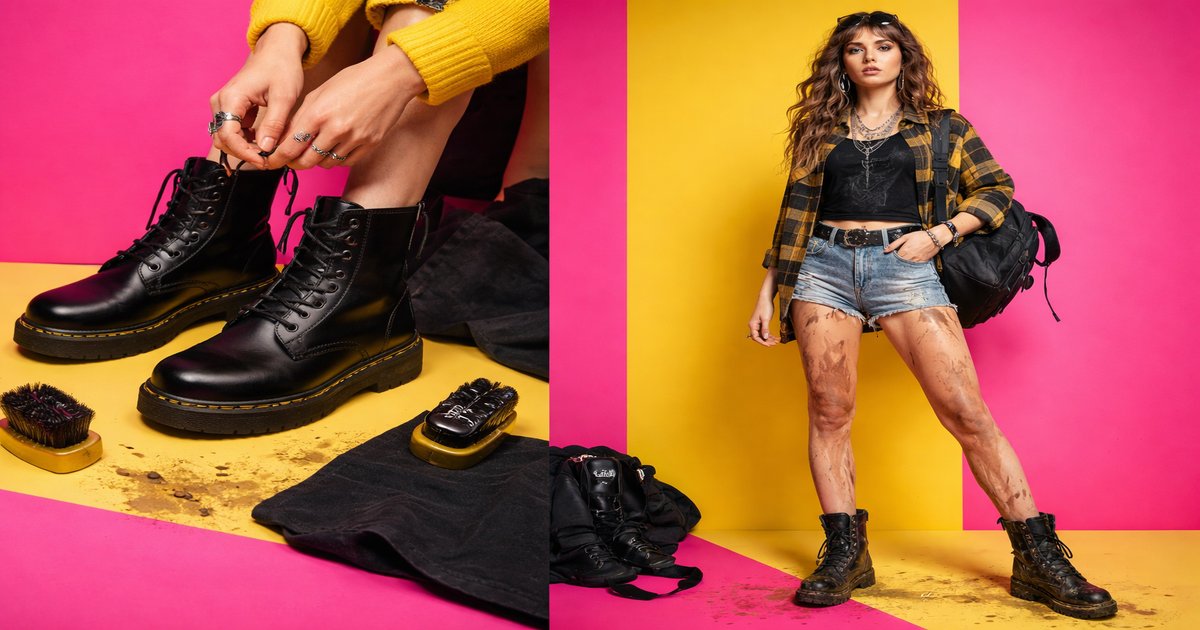 dr martens in use
